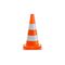  WEMAS Leitkegel Wemas Leitkegel tagesleuchtend E500 1,15 kg orange Streifen weiß 12451683